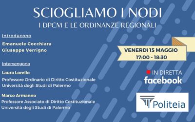 “I DPCM e le ordinanze regionali” – Sciogliamo i nodi