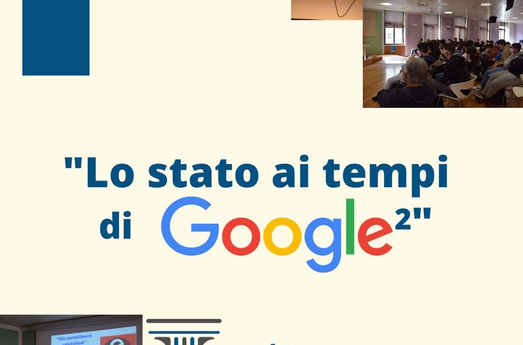 Ciclo di incontri – “Lo Stato ai tempi di Google”