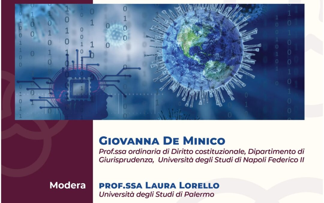 “La politica per algoritmi” – Incontro con la Prof.ssa Giovanna De Minico